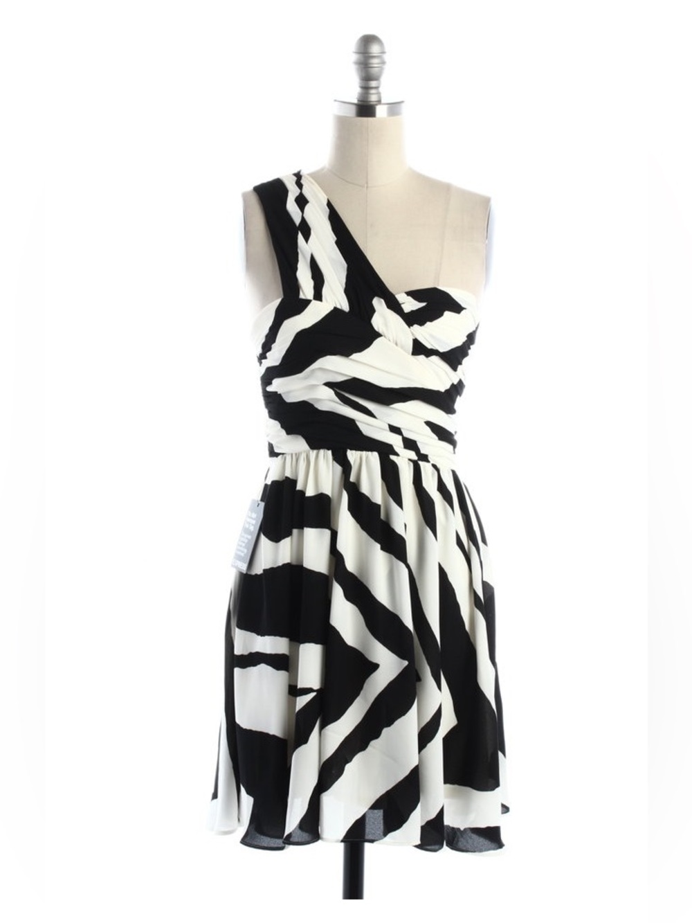 Express One Shoulder Cocktail Dress